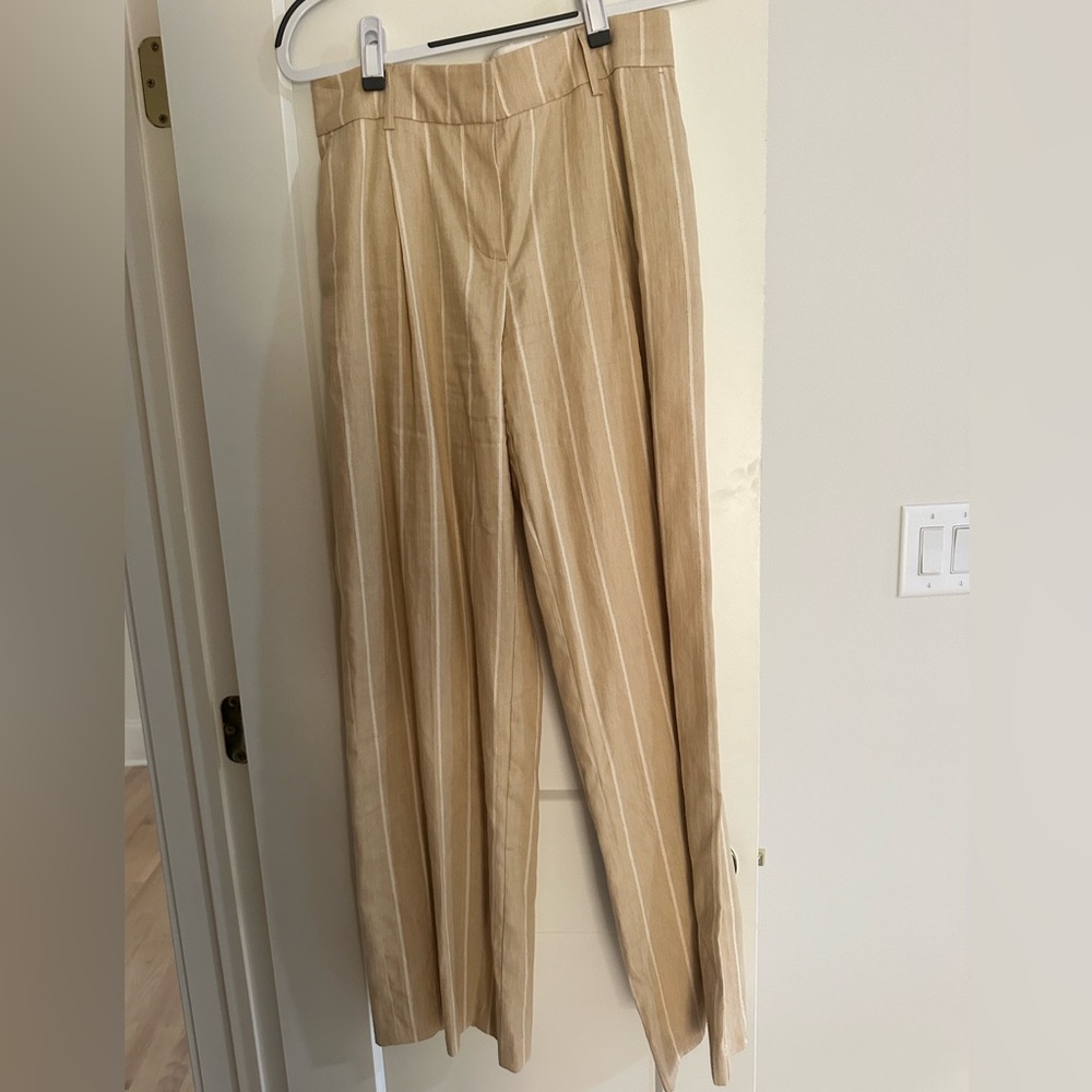 Sezane linen blend trousers